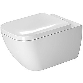 Duravit Happy D.2 vægtoilet 54cm durafix 365x540mm med skjult montering