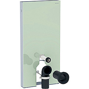 GEBERIT monolith cisternemodul til gulvstående toilet back to wall 101 cm. Grøn
