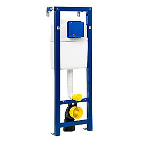Gustavsberg Triomont XS indbygningscisterne til hængetoilet 1140x390x140mm 3/6ltr