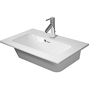 Duravit ME by Starck håndvask 63x40cm uden hanehul, til møbel