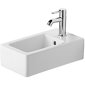 Duravit Vero håndvask, 250x450 mm, med Wondergliss