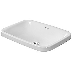 Duravit DuraStyle håndvask til nedfældning 600x430mm uden hanehul