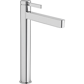 hansgrohe Finoris håndvaskarmatur 260 med push-open bundventil, krom