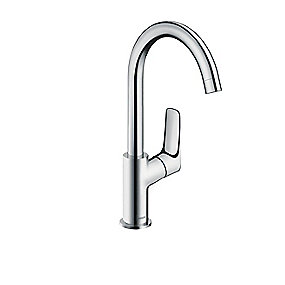 hansgrohe Logis 210 Håndvaskarmatur med svingtud & bundventil. Krom