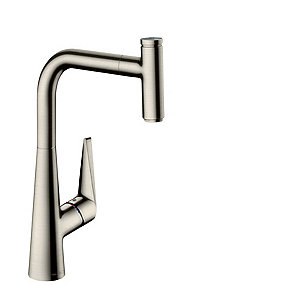 hansgrohe Talis Select S300 Køkkenarmatur med udtrækstud. Rustfri stål finish