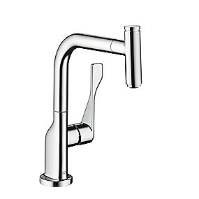 hansgrohe AXOR Citterio Select køkkenarmatur med udtræk. Krom