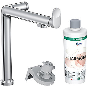 hansgrohe Aqittura M91 køkkenarmatur FilterSystem 240, 1jet, Starter Set. Krom