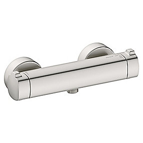 Damixa Thermixa 700 termostatarmatur 1/2'' ned, rosetter og excentrikker, steel (pvd)