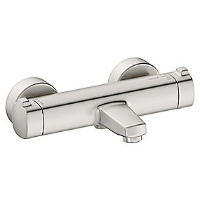 Damixa Thermixa 700 termostatarmatur kar/brus, rosetter og excentrikker, steel (pvd)