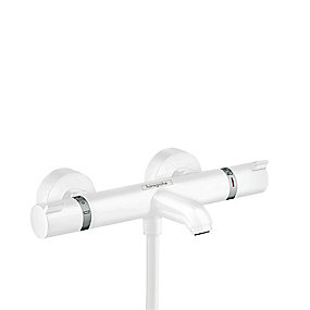 hansgrohe Ecostat Comfort termostatarmatur til kar/brus Mat hvid
