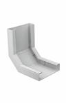 UNDVENDIG BØJNING 100X400 MM METATRAY