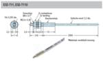 FIBEROPTISK SENSORHOVED E32-T11 2M