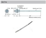 FIBEROPTISK SENSORHOVED E32-T11L 2M