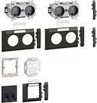 BR65 ARBEJDSSTATION ECOLINE SCHUKO 9011