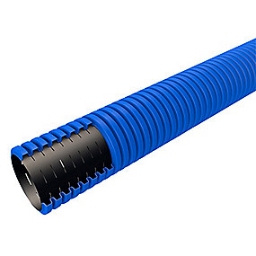 DV drænrør 125-106mm x 50m PE
