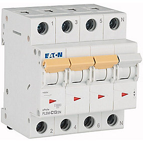 Automatsikring 13A 3P+N 10Ka