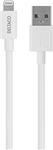 USB-A- LIGHTNING KABEL, 2M, HVID