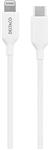 USB-C - LIGHTNING KABEL, 1 M, HVID