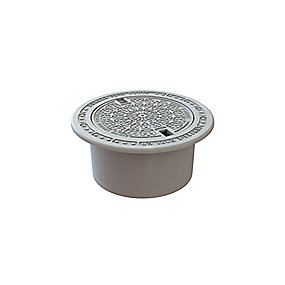 RJ Basic Flydende karm med dæksel 425mm. Med pakning og lås. SG-jern D400