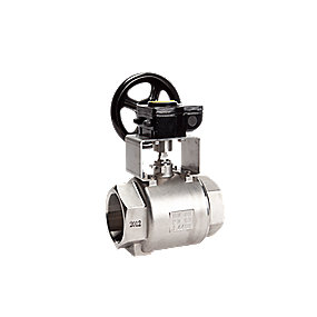 EGO kugleventil 3''. Med gear type 2006 AISI 316.