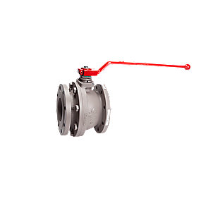 EGO kugleventil DN100 type 512 HIT PN 16, 190 mm.