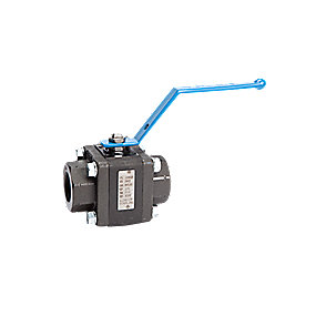 EGO 3-delt kugleventil 1'' type 135 SGS-G med gevind tilslutning (BSPP)