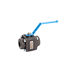 EGO 3-delt kugleventil 1'' type 135 SGS-G med gevind tilslutning (NPT/F)