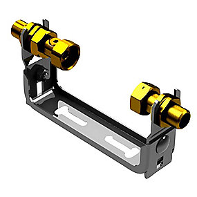 JCH vandmålerbeslag til Q3 10 (QN6), 1 1/4''RG, L-260 mm med kontrollerbar kontraventil, kan justeres
